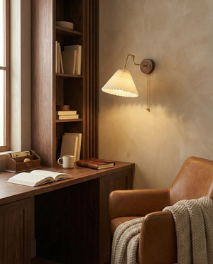 Aine Pleated Wall Lamp