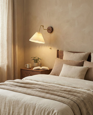 Aine Pleated Wall Lamp