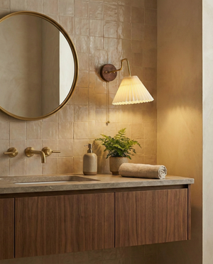 Aine Pleated Wall Lamp