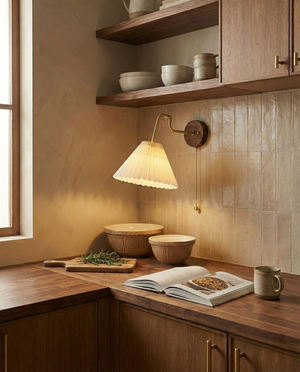 Aine Pleated Wall Lamp