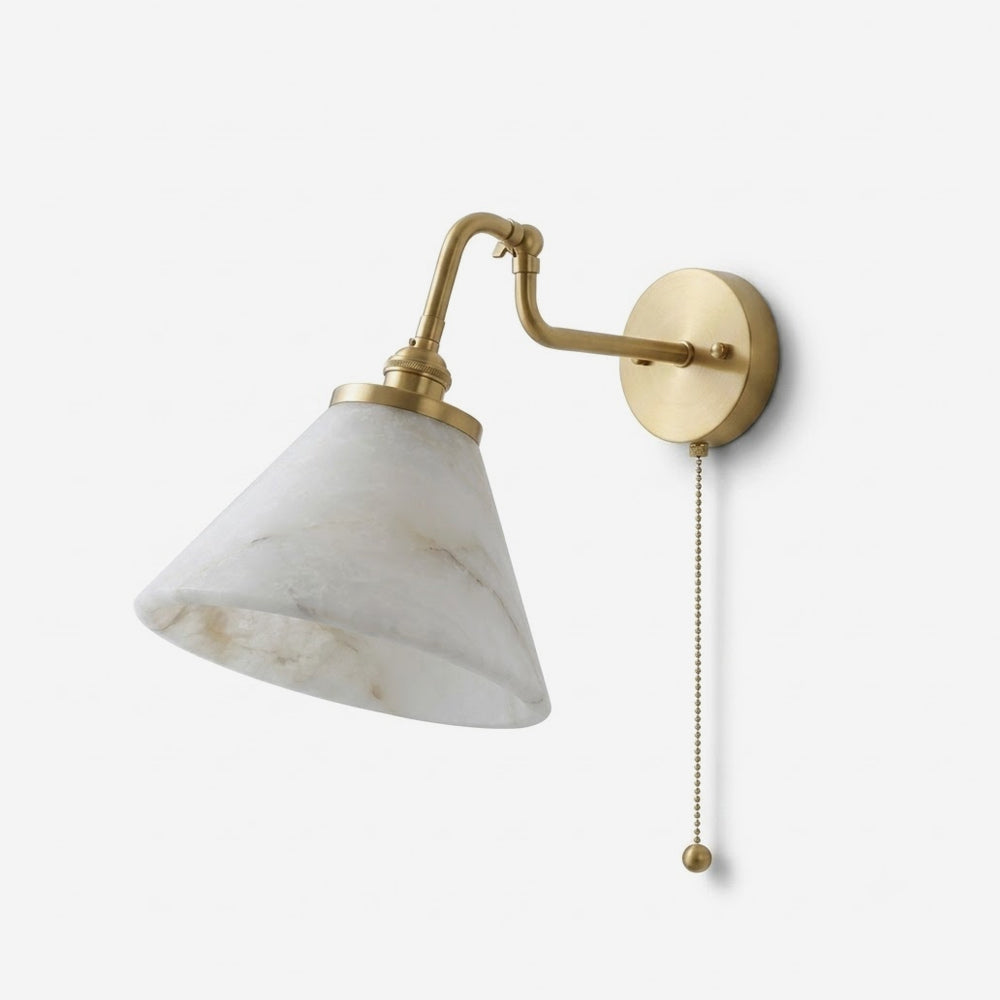 Aine Alabaster Wall Sconce