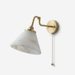Aine Alabaster Wall Sconce