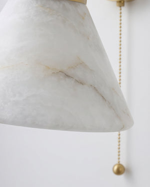 Aine Alabaster Wall Sconce