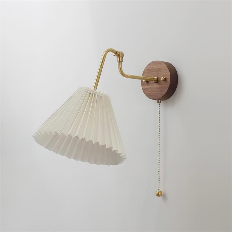 Aine Pleated Wall Lamp – detail 2