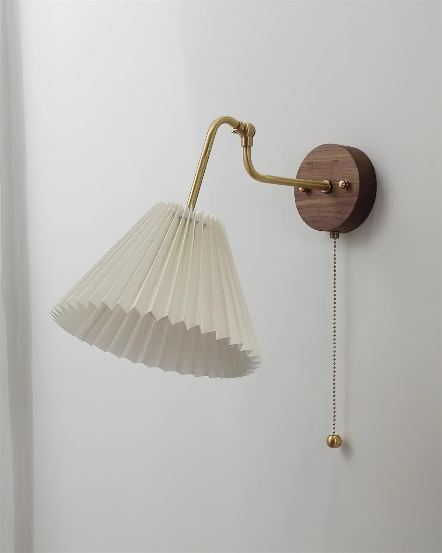 Aine Pleated Wall Lamp