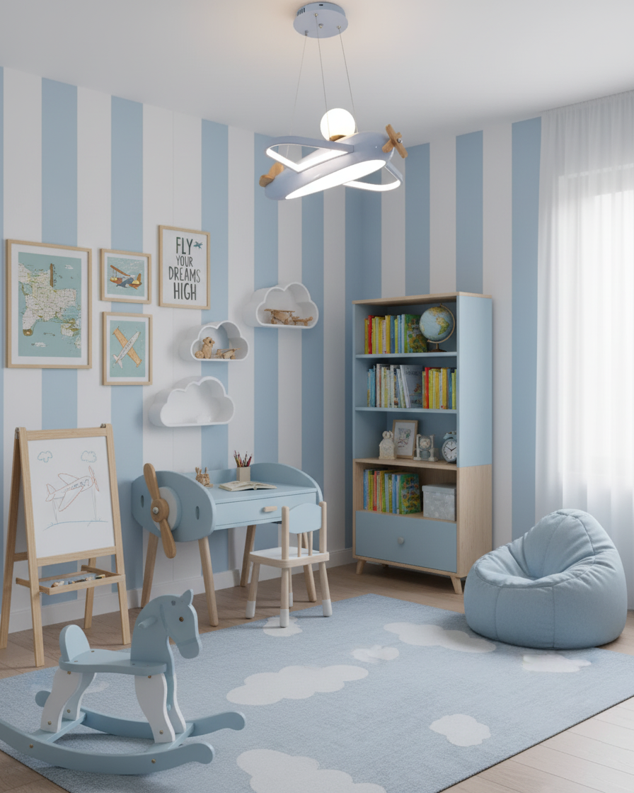 Airplane Pendant Lamp