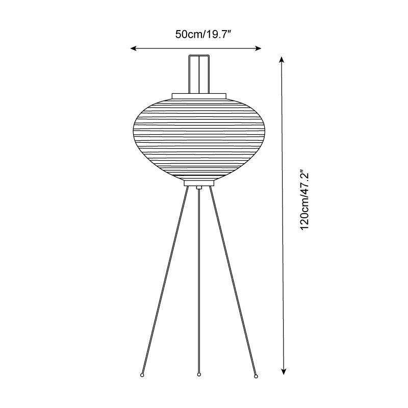 Akari 10A Floor Lamp - Docos