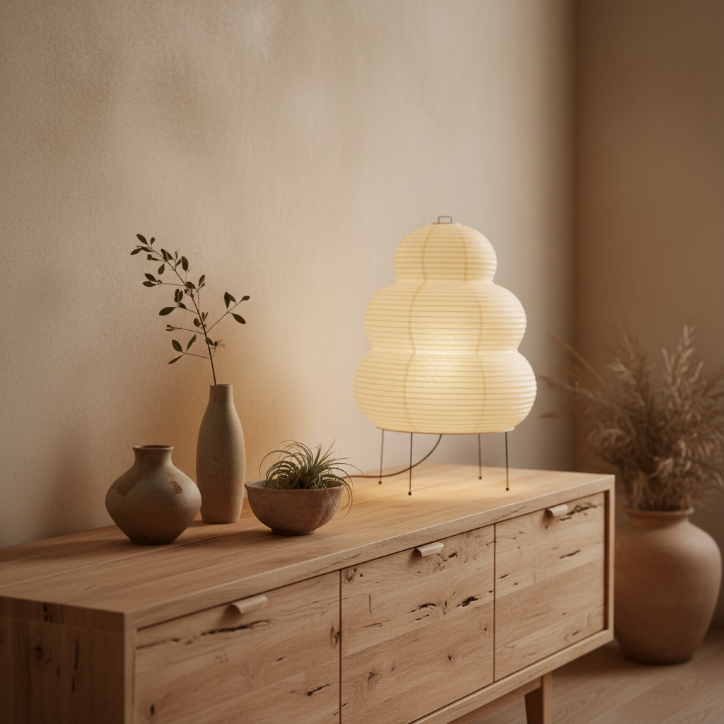 مصباح طاولة أكاري 24N 15.7 بوصة - 22.8 بوصة