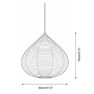 Akari Chestnut Pendant Lamp