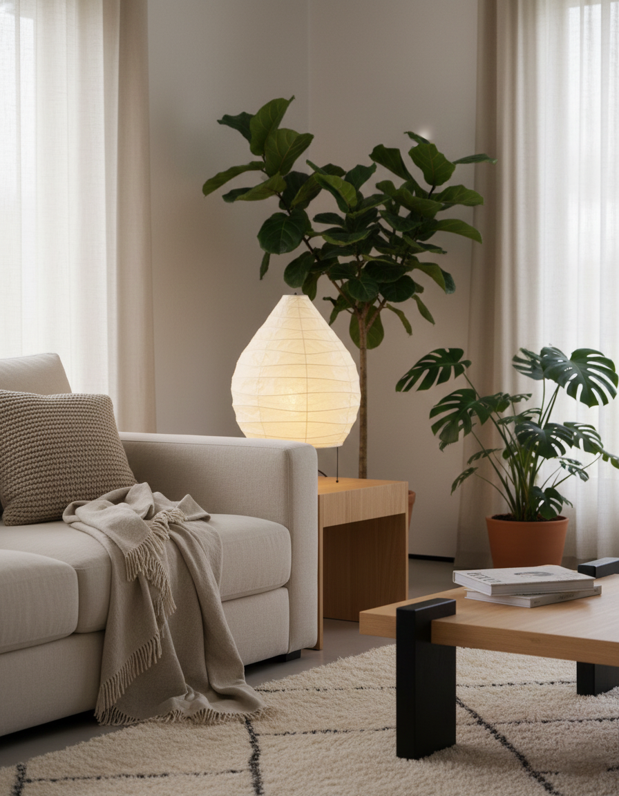 مصباح طاولة أكاري 22N 16.5 بوصة - 24.4 بوصة