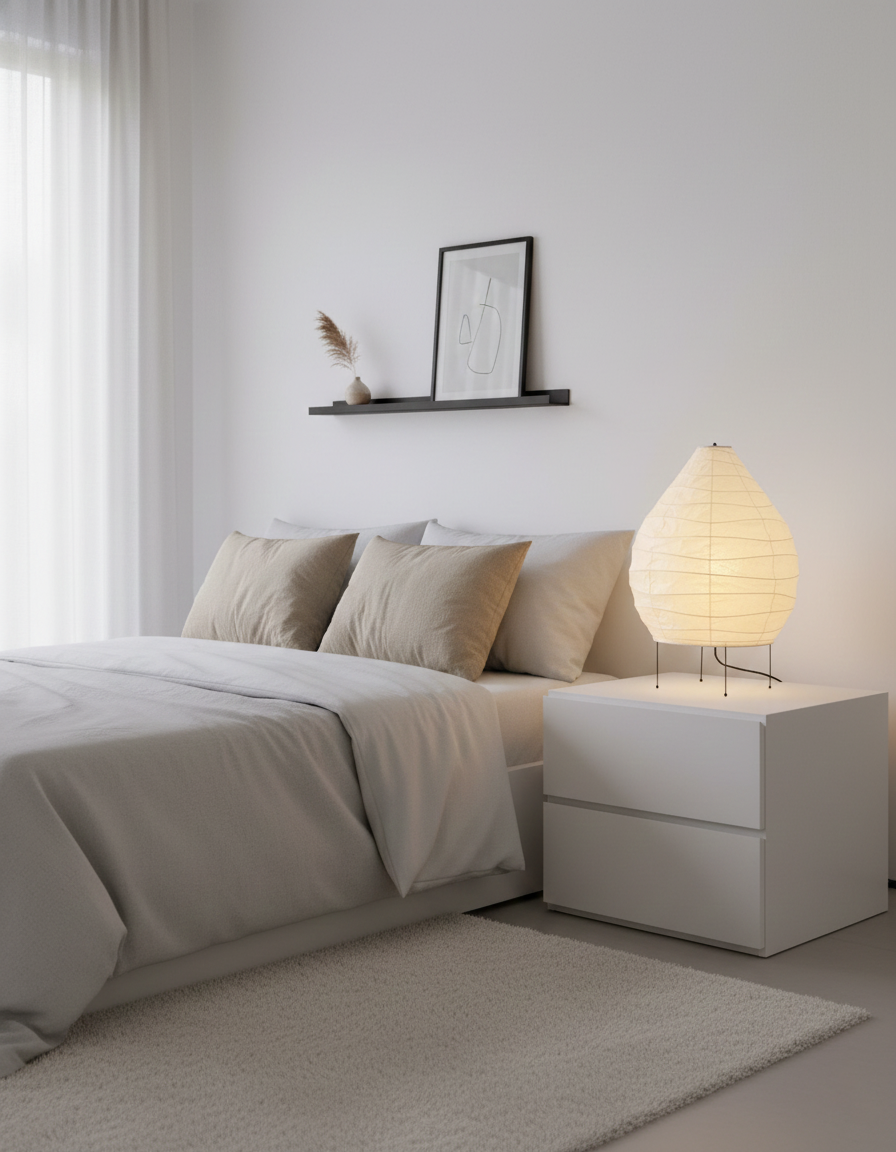 مصباح طاولة أكاري 22N 16.5 بوصة - 24.4 بوصة