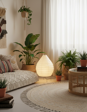 مصباح طاولة أكاري 22N 16.5 بوصة - 24.4 بوصة