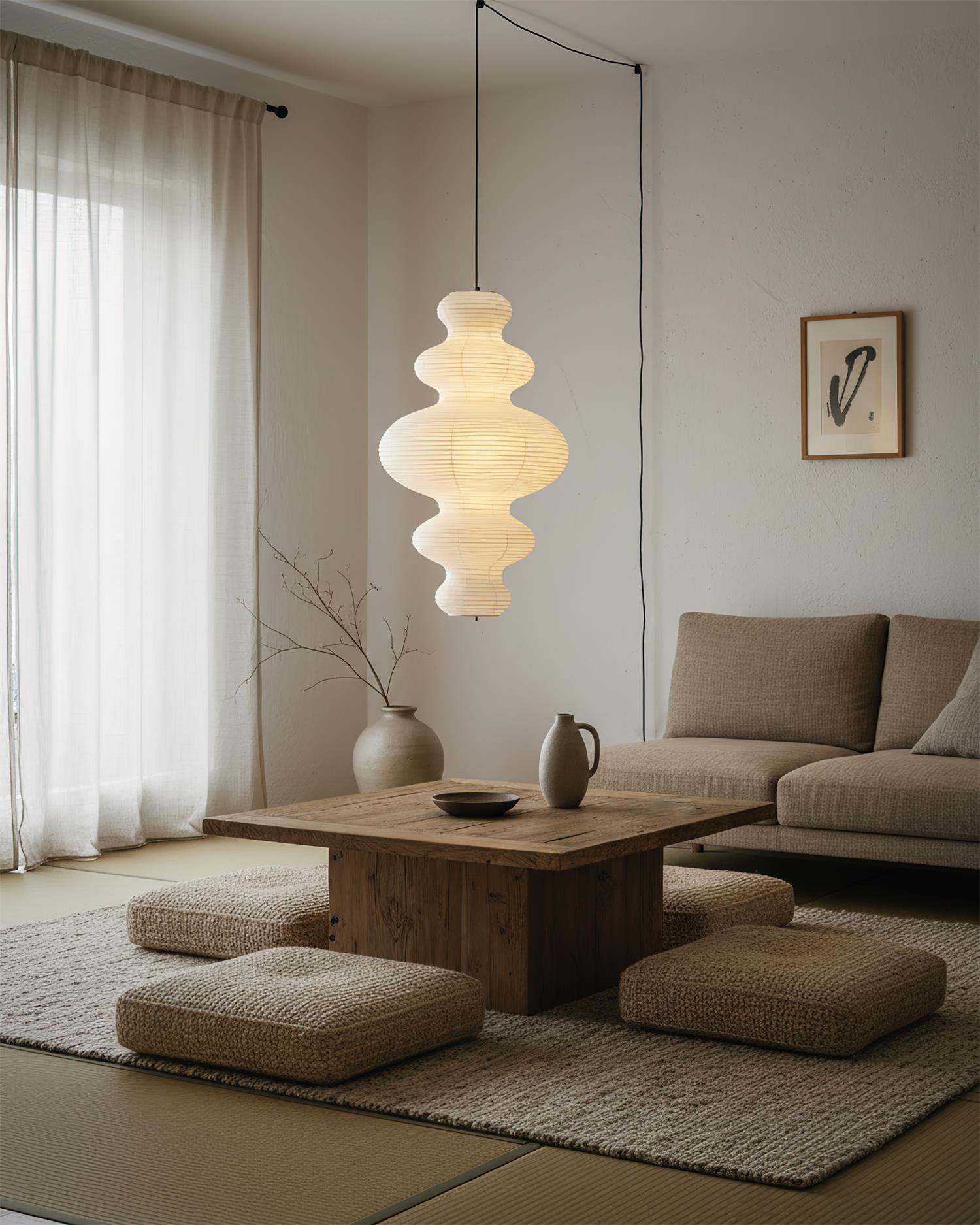 Akari Juni Plug In Pendant Lamp