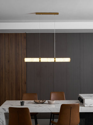 Alabaster Beam Pendant Light