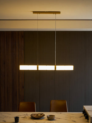 Alabaster Beam Pendant Light