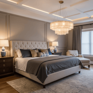 Alabaster Cascade Tiered Chandelier
