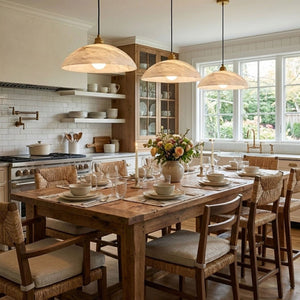 Alabaster Dome Pendant Lamp