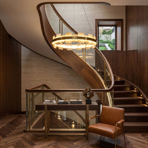 Alabaster Avalon Halo Chandelier