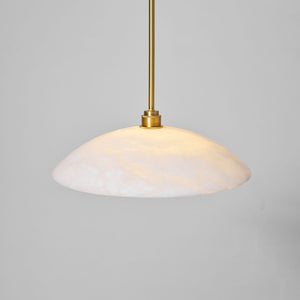 Alabaster Dome Pendant Lamp