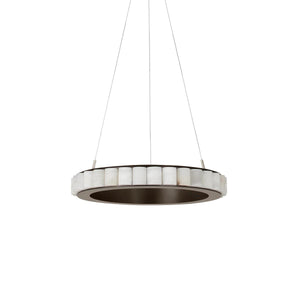 Alabaster Avalon Halo Chandelier