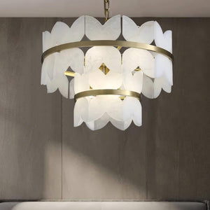 Alabaster Cloudscape Chandelier