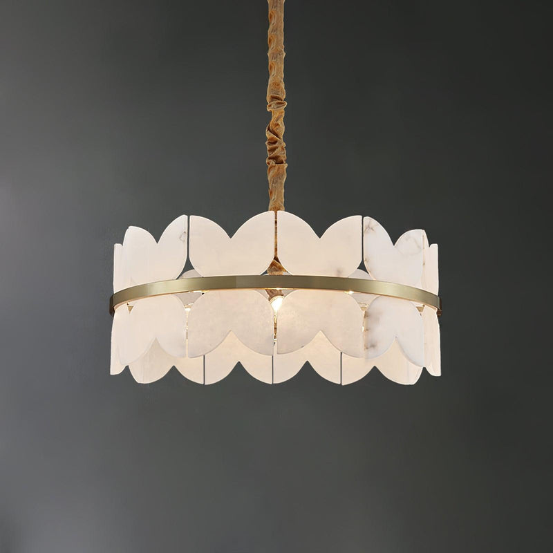 Alabaster Cloudscape Chandelier – detail 30