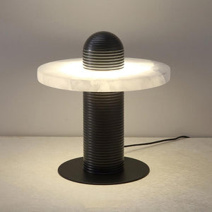 Alabaster Comet Table Lamp