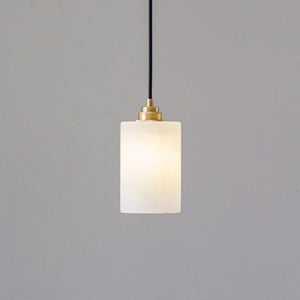 Alabaster Cylinder Cluster Chandelier