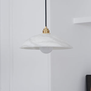 Alabaster Dome Swag Alabaster Pendant Lamp