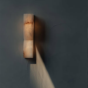 Alabaster Essence Plug-in Wall Sconce