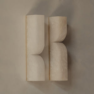Alabaster Essence Plug-in Wall Sconce