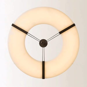 Alabaster Halo Pendant Light