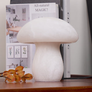 Alabaster Mushroom Table Lamp