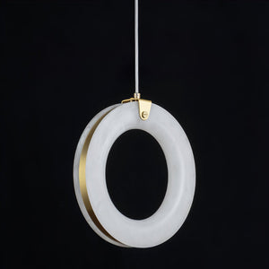 Alabaster Ring Alabaster Pendant Light