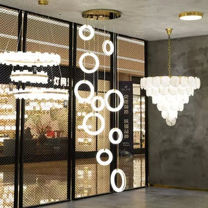 Alabaster Ring Alabaster Pendant Light