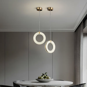 Alabaster Ring Alabaster Pendant Light