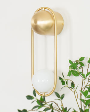 Alaynia Globe Wall Lamp 5.9″- 18.1″