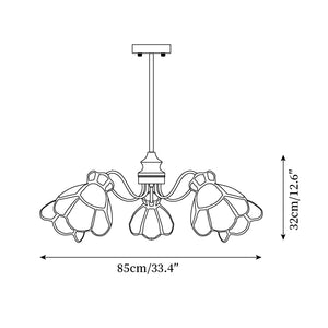 Alessio Flowers Chandelier