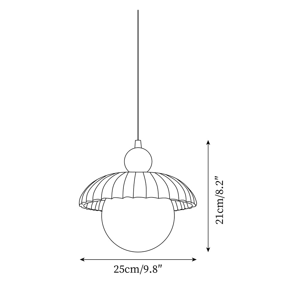 Alien Plug In Pendant Lamp