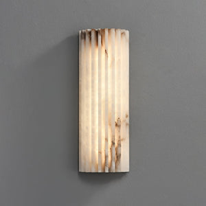 Alvia Alabaster Wall Light