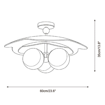 Suspension Encastrée Alvienne — Plans de dimensions 2