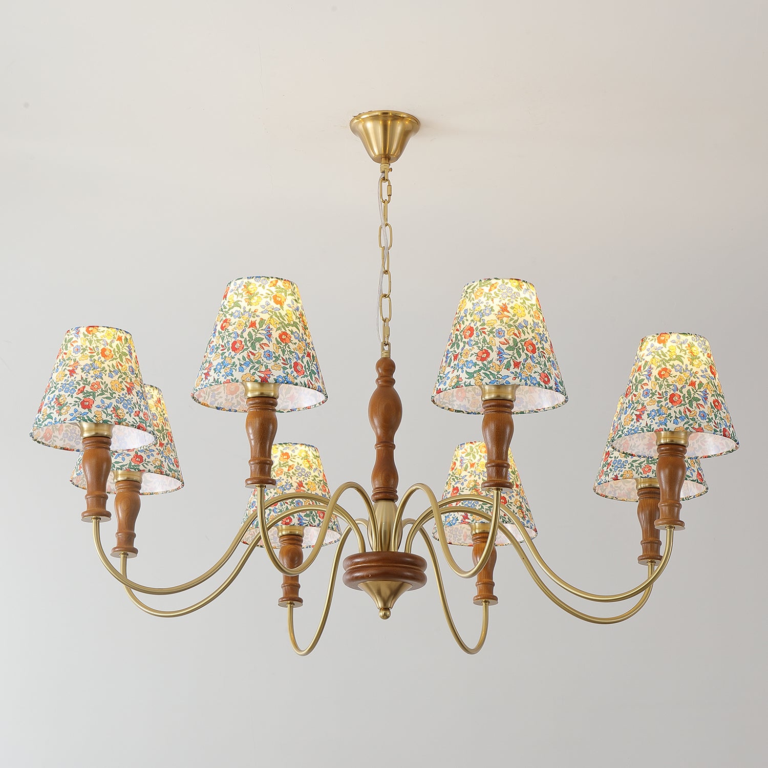 Alyssa Flower Fabric Chandelier – detail 25