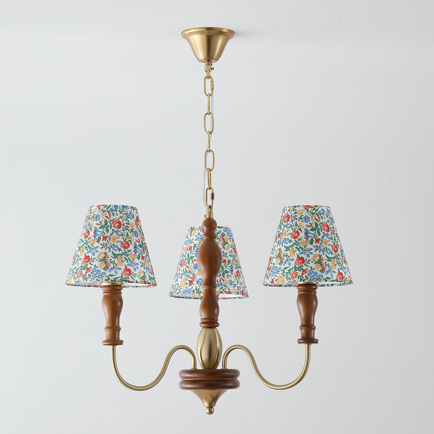 Alyssa Flower Fabric Chandelier