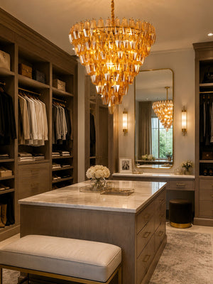Amber Empire Chandelier
