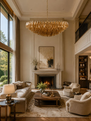Amber Sorrento Chandelier