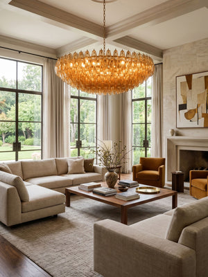Amber Sorrento Chandelier