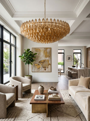 Amber Sorrento Chandelier