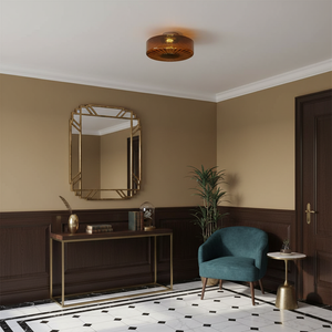 Amber Razia Ceiling Light