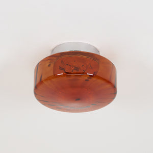 Amber Razia Ceiling Light