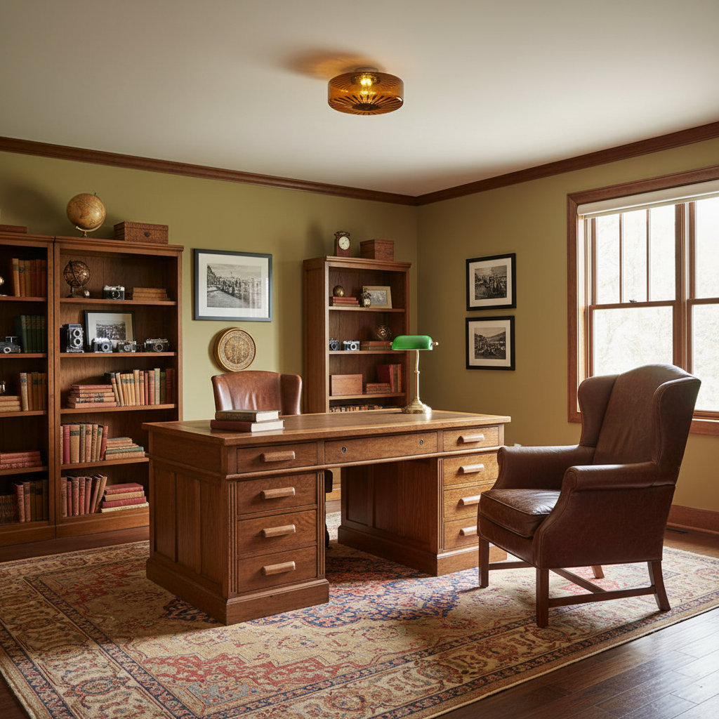 Amber Razia Ceiling Light